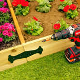 Fancy Straight Railway Sleeper Brackets (Pack of 5)